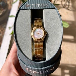 Citizen eco-drive diamond watch